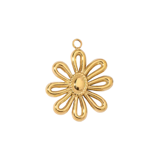 Flower Charm Gold