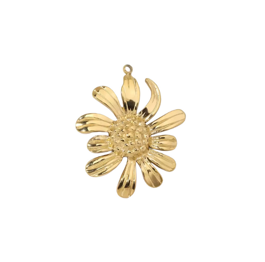 Flower Charm Gold