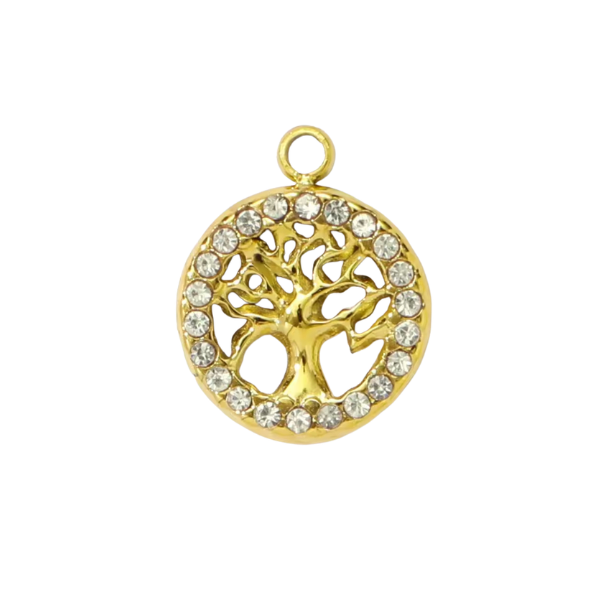 Tree Of Life Charm Gold