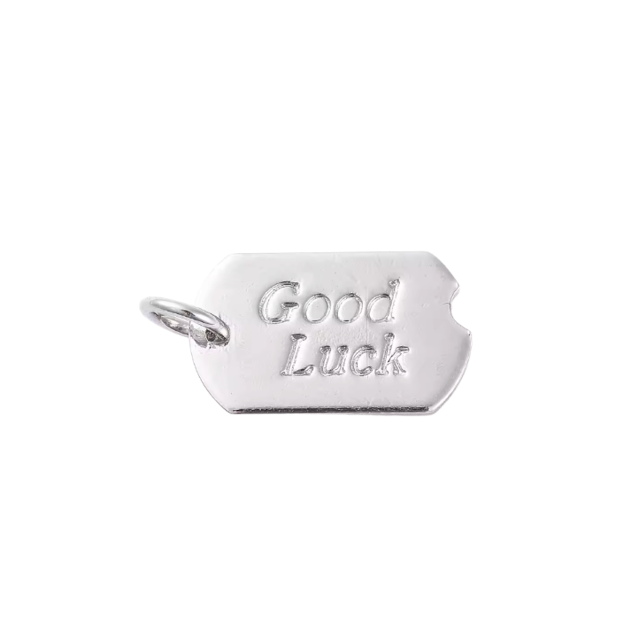 Good Luck Charm Silver