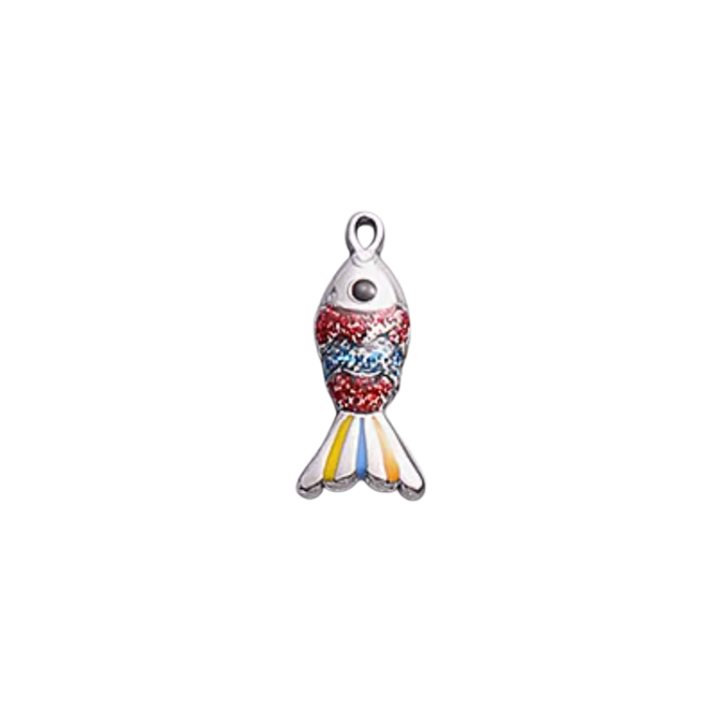 Fish Charm Silver