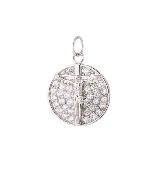 Cross Charm Silver