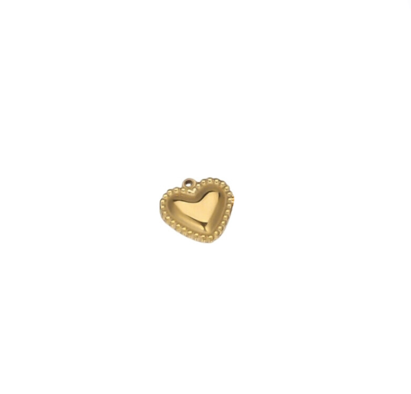 Golden Heart | Charms