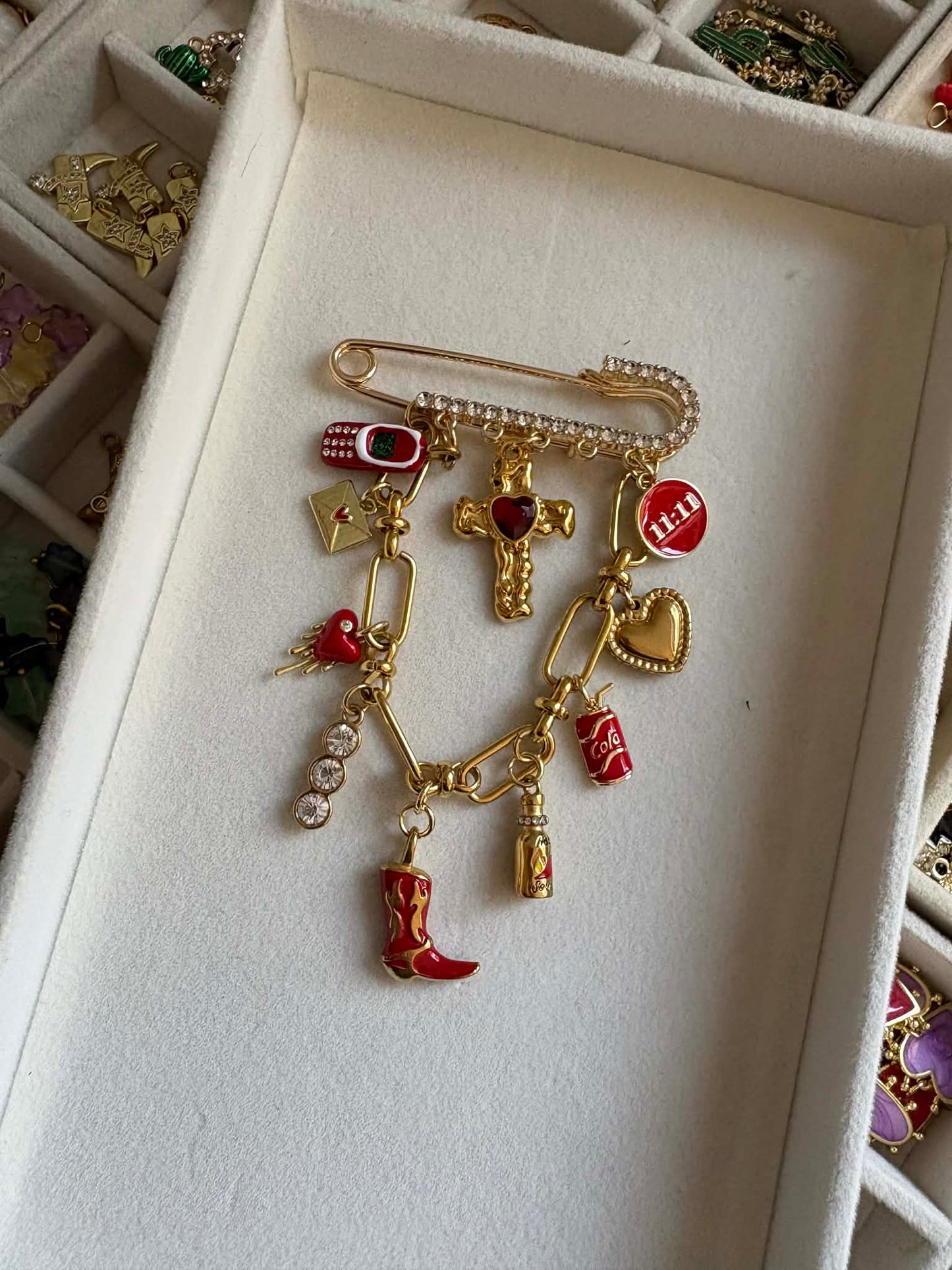 Coco Luna - Cool Girl Bag Charm Bag Pin