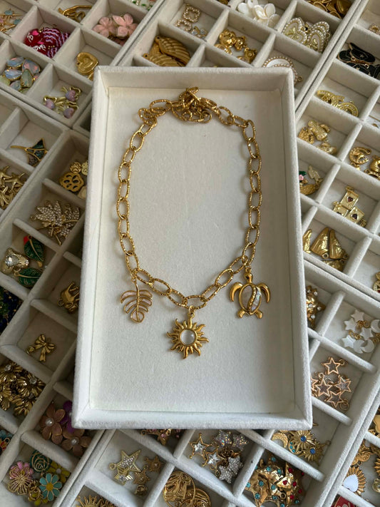 Coco Luna - Summer Sun Charm Necklace