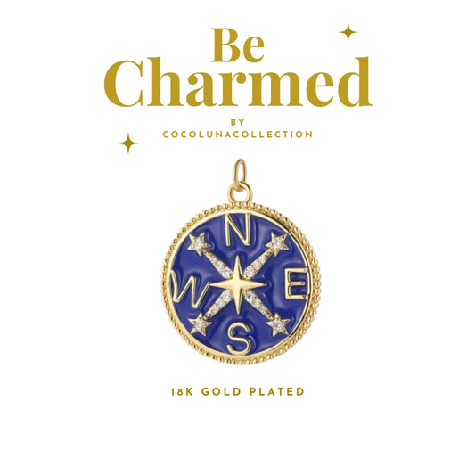 Navy Compass | Charms