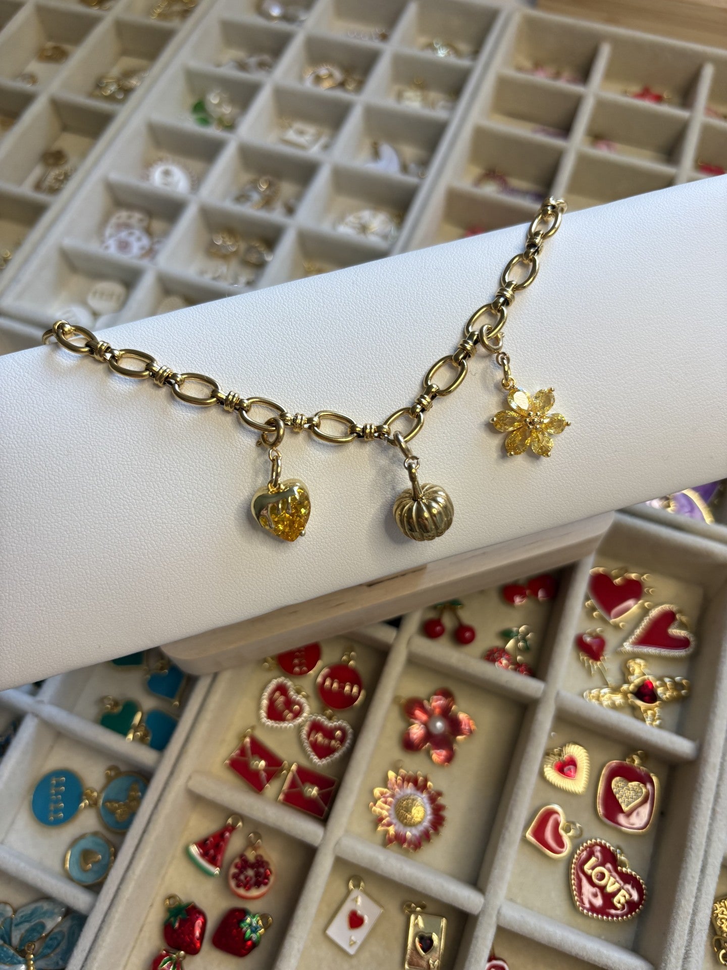 Autumn Charm Bracelet