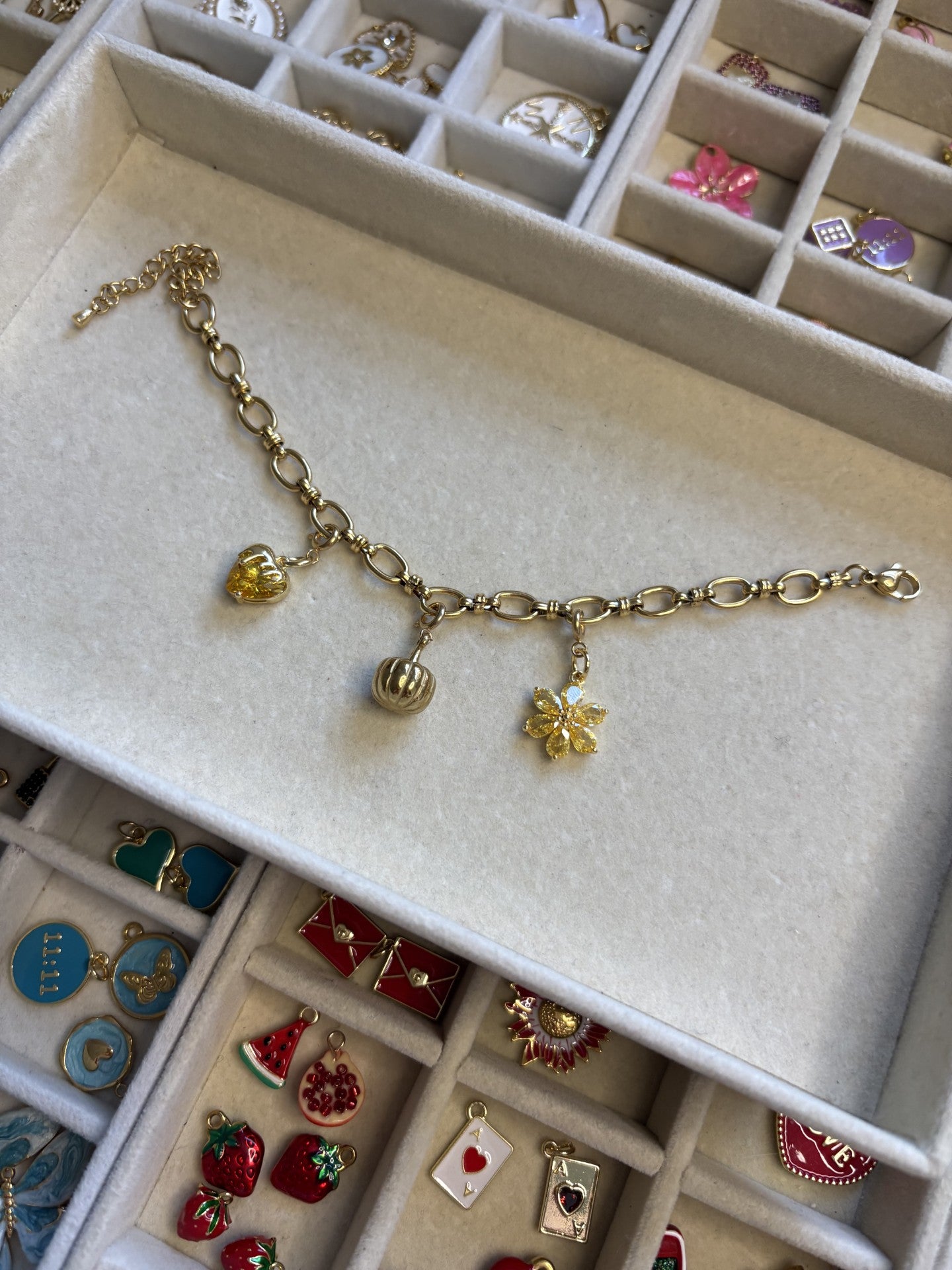 Autumn Charm Bracelet