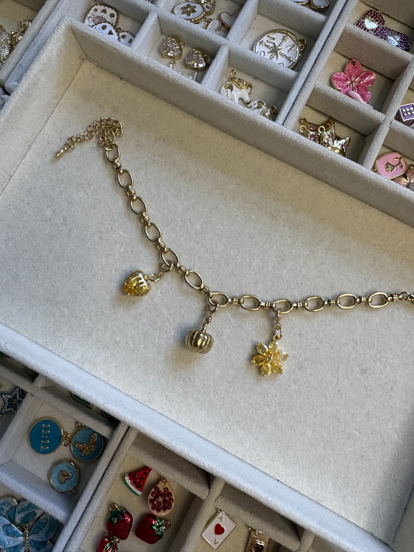 Autumn Charm Bracelet